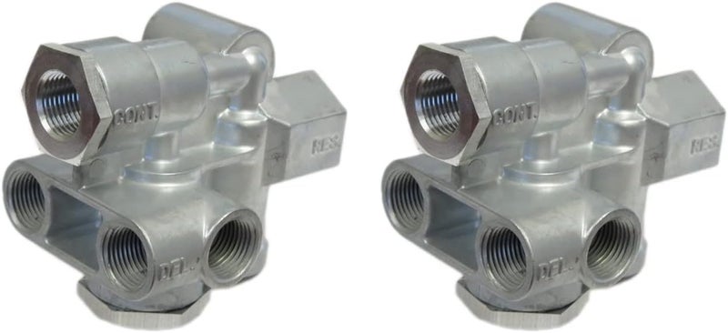 Torque 2 pack of Trailer Spring Brake/Parking Brake Control Valve (Replaces Sealco 110500) (2 x TR110500) - Image 1